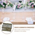 thumbnail image 4 of CUITING Vintage LED Burlap Table Runner for Wedding Christmas Decor, 4 of 10
