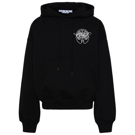 

OFF-WHITE Felpa Boxy In Cotone Nera