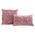 thumbnail image 1 of Funda de almohada con diseño de tulipán verde fresco y sencillo con flores bordadas para sofá, cama, almohada de cintura para oficina, 1 of 1