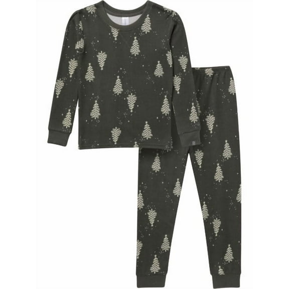 Modern Moments by Gerber Toddler Neutral Footless Pajama Set, Sizes 12 Months - 7 Kids
