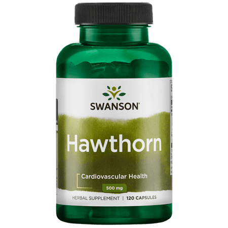 Swanson Hawthorn - Featuring Hawthorn Berry & Extract 120 (Best Hawthorn Berry Extract)