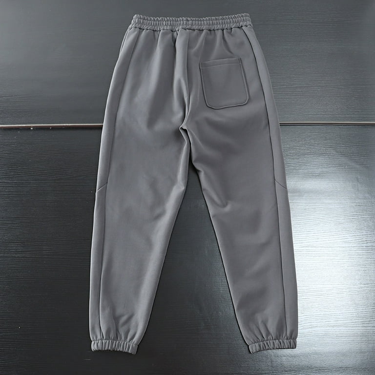 American high street deer embroidered casual pants men's cut American high street deer embroidered casual pants men's cut