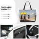 thumbnail image 3 of Fotbe Elephant Giraffe Bolsa de Viaje para Playa - Resistente al Agua, Bolsa Tote de Gran Capacidad y Ligera con 7 Bolsillos para Mujeres y Hombres, 3 of 7