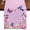 Purple, variant on Pink Flower Burlap Cotton Table Runner 13x36 Inches Short, Spring Floral Butterflies Birds Elegant Pastoral Farmhouse Table Runners, Outdoor Dining Tablecloths Decor for Baby Shower/Party/Wedding