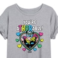 thumbnail image 3 of Marvel Thor - Valentine You're Athorable - Women's Oversized Graphic T-Shirt, 3 of 5