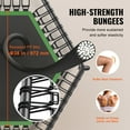 thumbnail image 3 of KFFKFF Trampoline Compact, Rebond de 54,5 Pouces, Supporte jusqu'à 450 lbs, Trampoline d'Exercice, Stable et Silencieux, Mini Trampoline avec Poignée en Mousse Réglable en Hauteur à 3 Niveaux, Adapté pour la Entraînement Physique Adulte, 3 of 9
