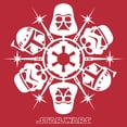 thumbnail image 2 of Men's Star Wars: A New Hope Christmas Dark Side Snowflakes Pull Over Hoodie, 2 of 4
