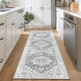 thumbnail image 3 of KUETH Area Rug 2'x7' Non Slip Hallway Runner Rug, Machine Washable Vintage Low Pile Rugs for Living Room, Entryway, Bedroom, Kitchen and Corridor, 3 of 8
