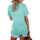 thumbnail image 3 of Camiseta casual de verano para mujer Lunivop con escote cuadrado, 3 of 3