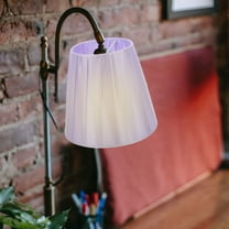 Supvox 2Pcs Small Clip on Lamp Shades Decorative Replacement for Home Lamps