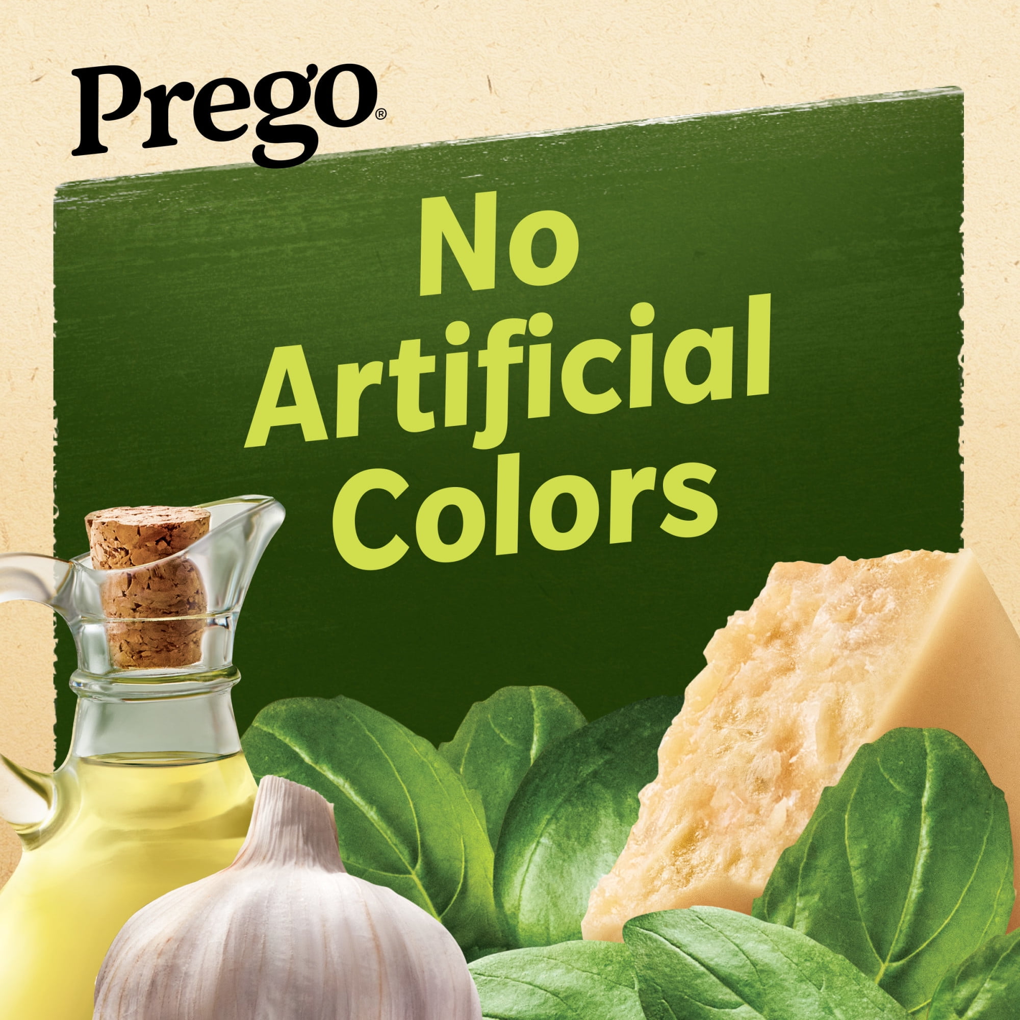 (2 pack) Prego Basil Pesto Sauce, 8 oz Jar