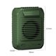 thumbnail image 3 of Mini ventilador con clip para la cintura de 10000 mAh, cómodo ventilador de refrigeración de verano para exteriores (verde), 3 of 6