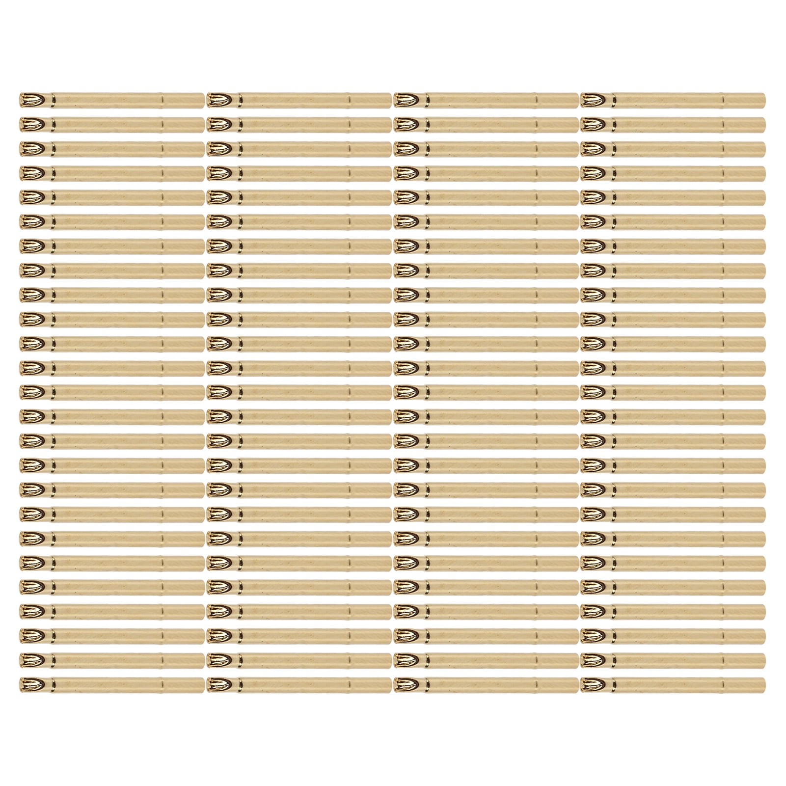 Spring Test Probe Sleeve, Brass 2.4mm Testing Pin Sleeves Perfect Match