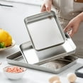 thumbnail image 4 of Bread Cake Mold Bakeware Tools,Baking Pan For Bread,Easy To Clean Perfectly For Making Loaf,Bread,Cheese Cake And Etc 34.5X21.5X1.5 CM, 4 of 8