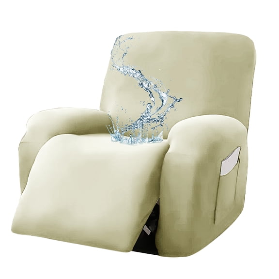 Waterproof Elastic Sofa Case 4 Piece Comprehensive Protector Machine Launderable Stretch Fabric For Single Chair Couch