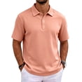 thumbnail image 2 of Polo Shirts for Men Short Sleeve Collared Golf Shirt with Pocket Moisture Wicking Quick Dry Performance Polos, 2 of 7