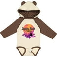 thumbnail image 3 of Inktastic Daytona Beach Florida Sunset Girls Long Sleeve Baby Bodysuit, 3 of 5