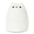 thumbnail image 1 of Cute Cat Night Light for Kids 7 Color LED Tap Nursery Night Light USB Rechargeable Bedside Night Lamp, 1 of 12