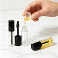 thumbnail image 5 of ACDANC 30Pcs Empty Mascara Tube and Wand,3ml Eyelash Cream Bottles with Brush Inserts,Small Sample Size Eyelash Care Packing Tube Container for Castor Oil,Home and Travel (Black), 5 of 7