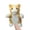 G, variant on Plush Animal Hand Puppets, Realistic Soft Stuffed Zoo Friends with Movable Mouth for Role Play, Storytelling & Teaching, 11"