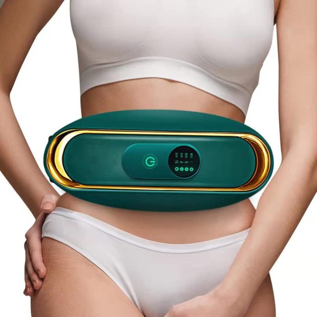 1 unidad (verde) cinturón de masaje de compresión caliente de infrarrojo lejano dispositivo de Fitness para reducción de grasa-quemador de grasa abdominal dispositivos para bajar de peso Sailing Electrónica