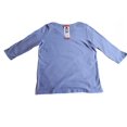 thumbnail image 2 of Orvis Ladies' ¾ Sleeve Split Neck Top Size: L, Color: Blue, 2 of 4