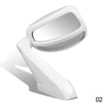 thumbnail image 1 of Adjustable Car Rear View Blind Spot Mirror Wide Angle Rearview Mirrors Auto Hood Head Cover Sand Plate Side Mirror for Suv Left White, 1 of 6