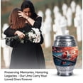 thumbnail image 4 of Small Blue Bird Urn For Ashes For Women, Mini Urns For Human Ashes, Urn For Ashes Adult Male, Cremation Urn For Men Ashes, Keepsake Urns For Human Ashes, Urn For Burial, Cremation Urn 3 Inch,2PCS, 4 of 5