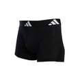 thumbnail image 3 of Adidas Men Boxer Shorts Cotton Black L, 3 of 6