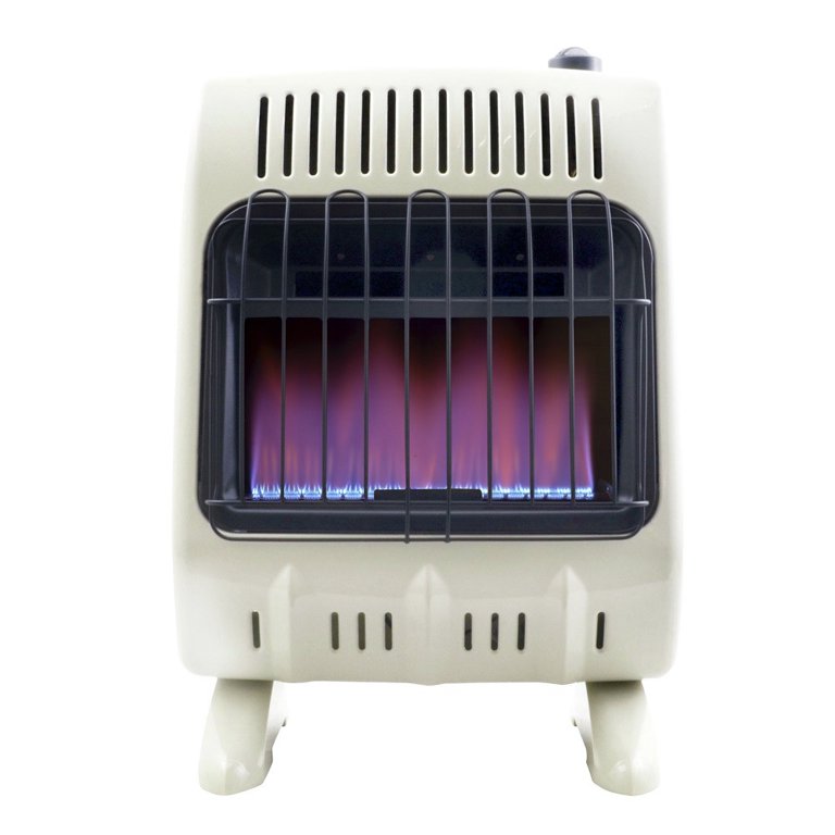 Mr. Heater F299711 10,000 BTU Vent Free Blue Flame Natural Gas Heater -  Walmart.com