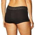 thumbnail image 3 of Cotton Dream Boyshort with Lace (40859) White, 7, 3 of 3