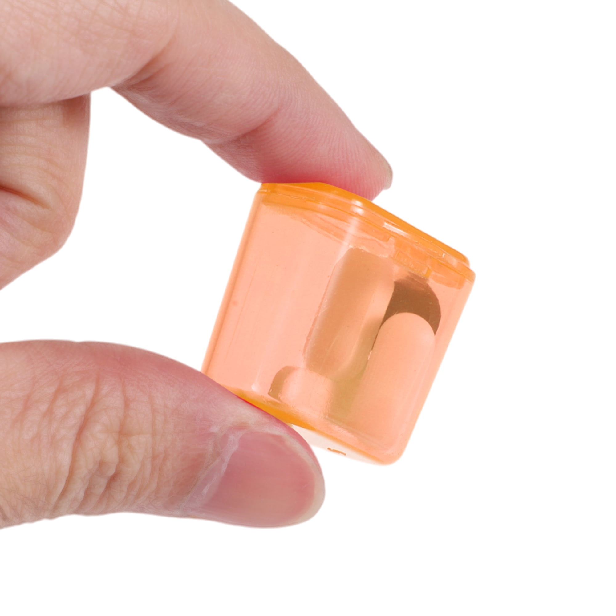 Unique Bargains Lightweight 31 Grids Keyboard Style Pill Dispenser Orange