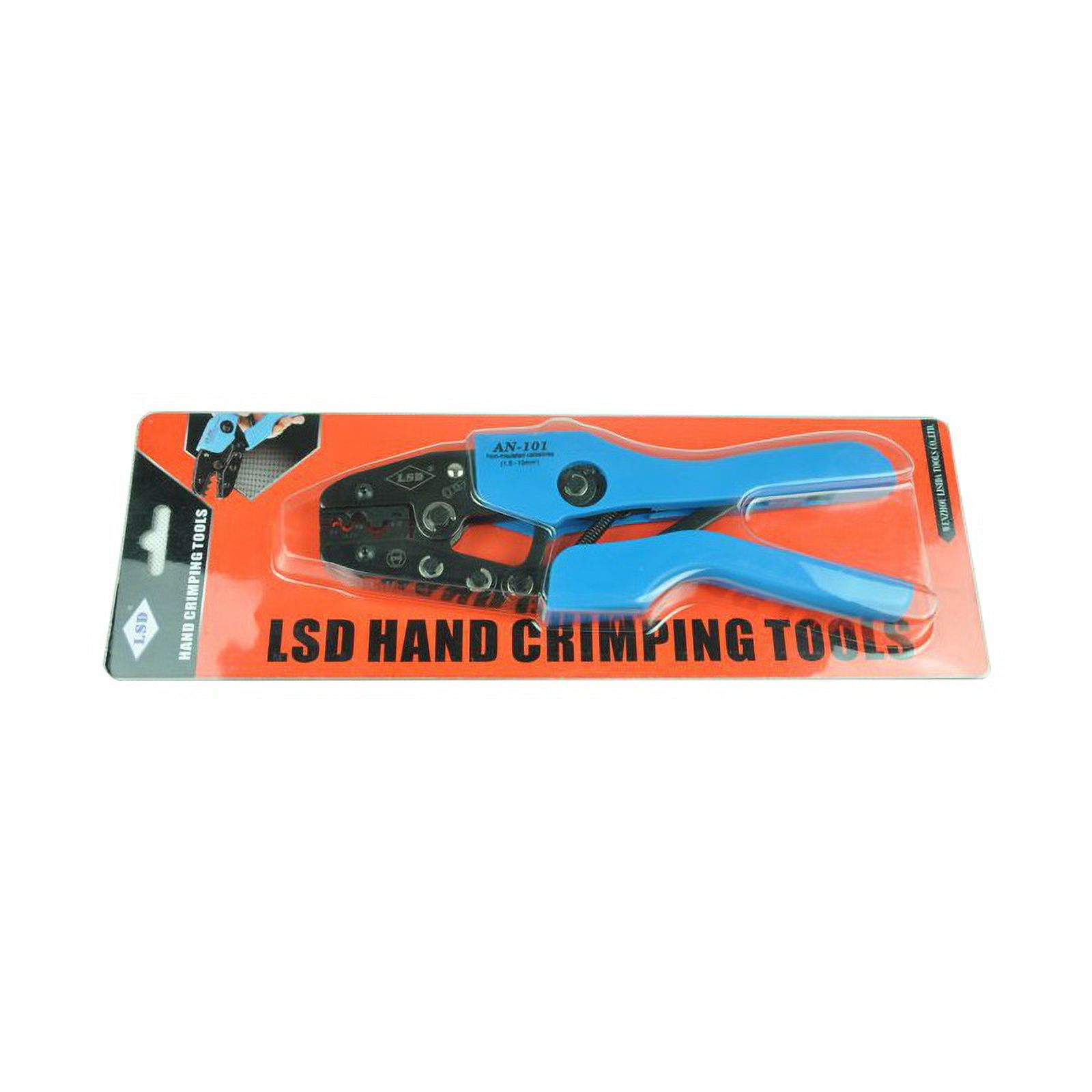 Carbon Steel Hand Crimping Pliers 1.5-10mm² Non-insulated Pin Terminal Cimping Tool ,Durability That Lasts