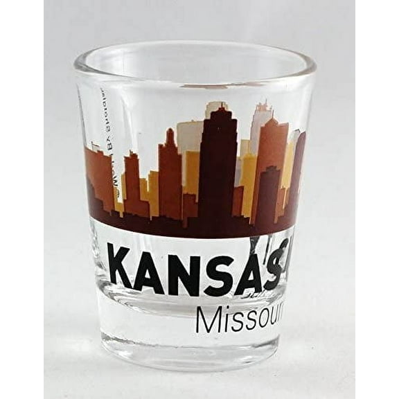 Kansas City Missouri Sunset Skyline Shot Glass