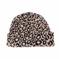 thumbnail image 2 of WITHMOONS Knitted Beanie Hat Animal Leopard Pattern Watch Cap KR51083 (Pink)KR51083Pink, 2 of 5