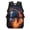 Fire Horse, variant on Uorisanigo 17 inch Boys Backpack School, Multifunctional Highland Cow Sunflower Travel & Sports Boys and Girls Back to School Bag with Adjustable Padded Straps