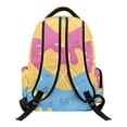 thumbnail image 2 of FKELYI Pink Drip Baseball Print Kids Backpack for Elementary Student 17 Inch Spacious Schoolbag Primary School Bookbag Casual Daypack Rucksack with Multi-Pockets for Girls, 2 of 7