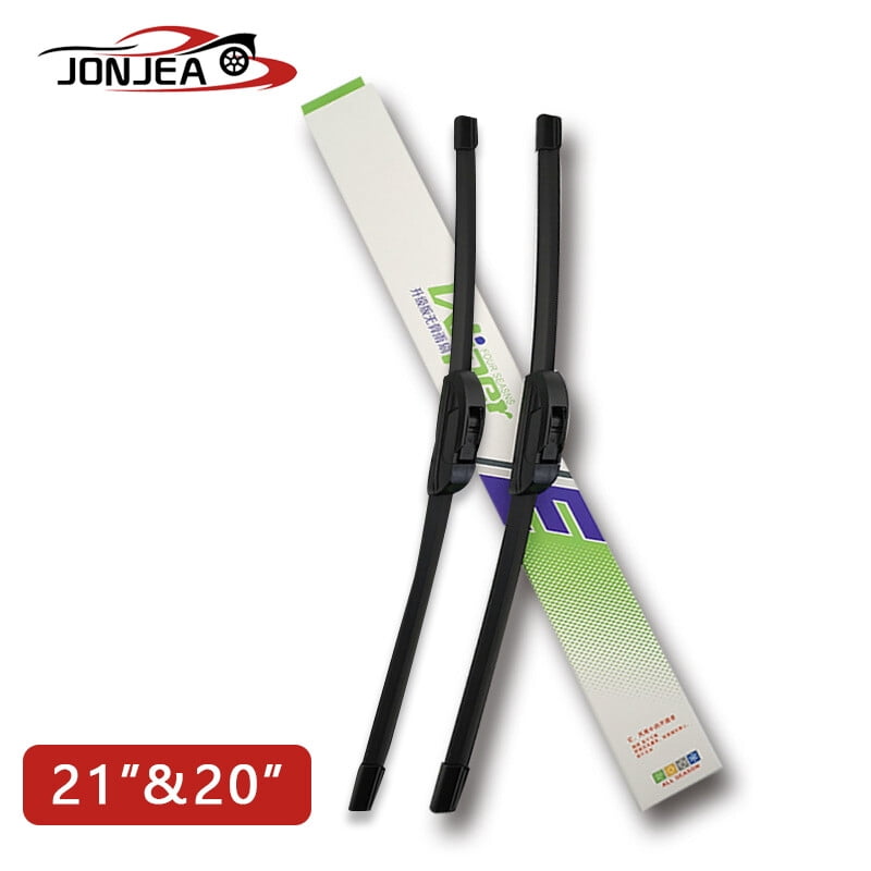 Set Front Wiper Blades Size 21" + 20" Windshield Wiper Blade Left + Right
