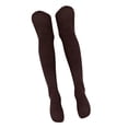thumbnail image 5 of TISHITA Ladies Overknee Stockings Overknee Knee High Socks Thigh Long Socks Sports Socks Coffee, 5 of 5