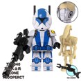 thumbnail image 4 of TV6106 Serie SW Ahsoka Luke C-3PO Clon Darth Maul Trooper IG88 Guerra Mini Ladrillos Bloque De Construcción Figura Colección MOC Juguete, 4 of 4