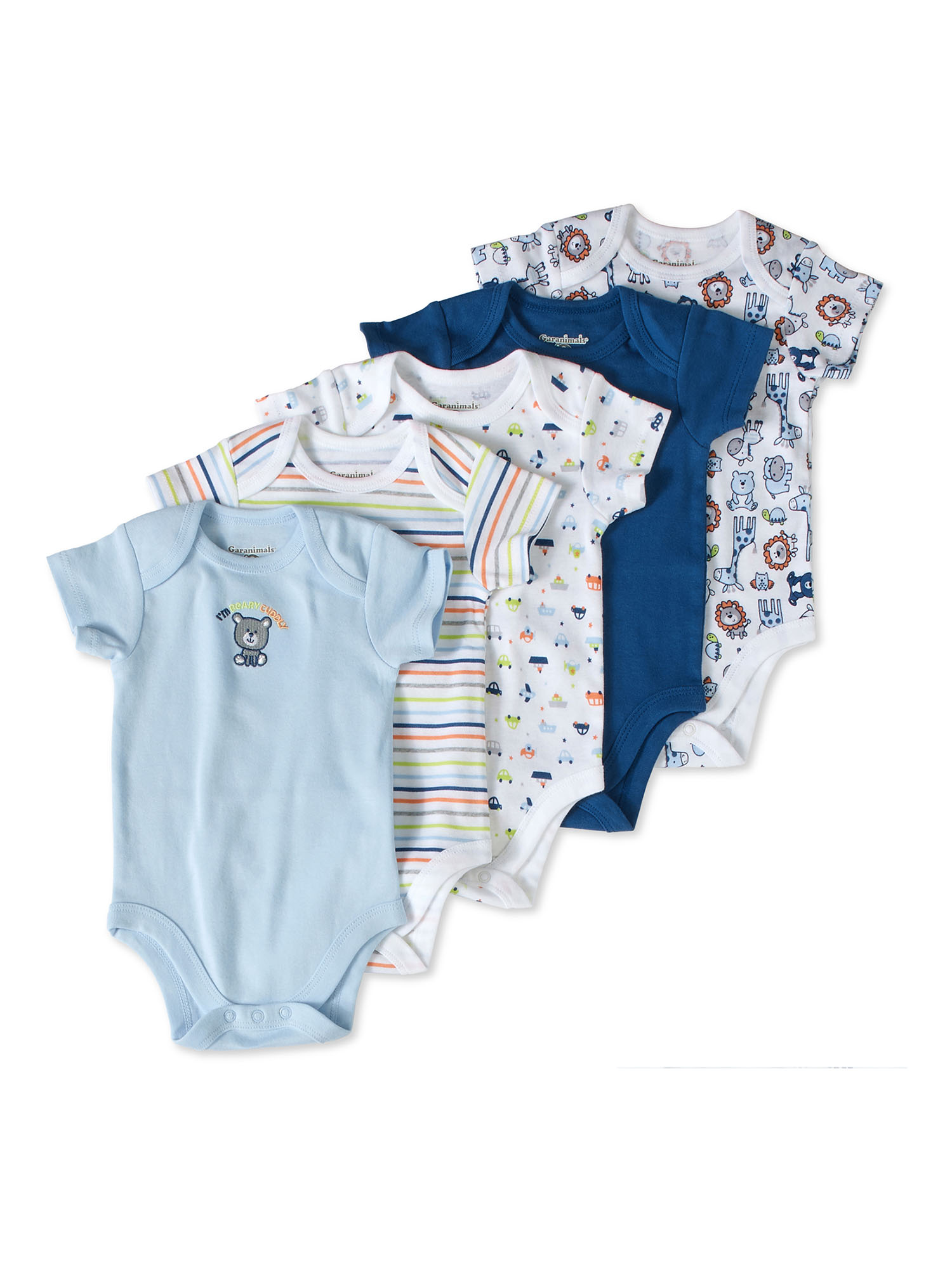 Garanimals Newborn Baby Boy Shower Gift Set, 20-Piece, Preemie-6/9 Months - image 4 of 7