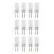 thumbnail image 1 of G5.3 Halogen Bulb 35W 220V Warm White Light, 12-Pack Double Pin Replacement Lamps, 1 of 5
