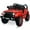 Red, variant on BeesClover 12V Kids Ride On Truck Car, Battery Powered Electric Vehicles with Remote Control, Spring Suspensions, 3 Speeds, LED Lights, Music, MP3, Ride On Toy Car for Children Toddles Boys Girls