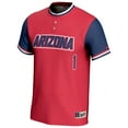 thumbnail image 2 of Youth GameDay Greats #1 Red/Navy Arizona Wildcats Lightweight Softball Fashion Jersey, 2 of 4