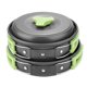 thumbnail image 1 of 26-27 8pcs Camping Cookware Set Portable Pots and Pans for Outdoor Use, 1 of 5