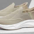 thumbnail image 2 of Zapatos para Correr Btafrte Malla Punto Hombre Deportivos Al Aire Libre Caqui 44, 2 of 9