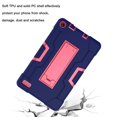 thumbnail image 1 of Goldcherry For Amazon Fire 7" 2019 Tablet Case, Hybrid Heavy Duty Defender Shockproof Protective with Built-in Kickstand for All-New Fire 7 2019/2017(Blue+Pink), 1 of 6