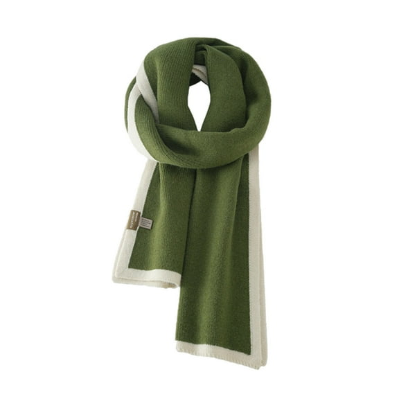 Prolriy Scarf for Women Autumn and Winter Warm Solid Color Matching Simple Fashion Scarf Womens Scarf B