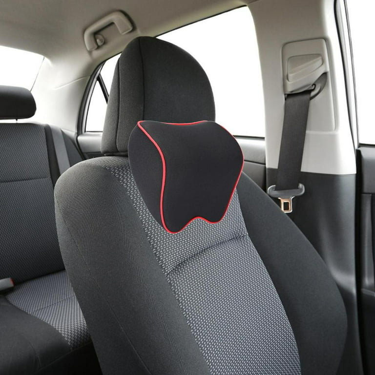 Car Seat Headrest Neck Rest Cushion - Ergonomic Car Neck Pillow Durable  100% Pure Memory Foam Carseat Neck Support - Comfty Car Seat Back Pillows  for