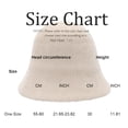 thumbnail image 3 of Lumtrix 2026 Women's Hat Soft Knitted Hat Fashion Fall Winter Fisherman Hat Travel Daily Outdoor Casual Cap Yellow One Size, 3 of 6